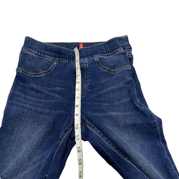 Spanx Distressed Ankle Skinny Jeans Medium Wash Size XS - Picture 7 of 8